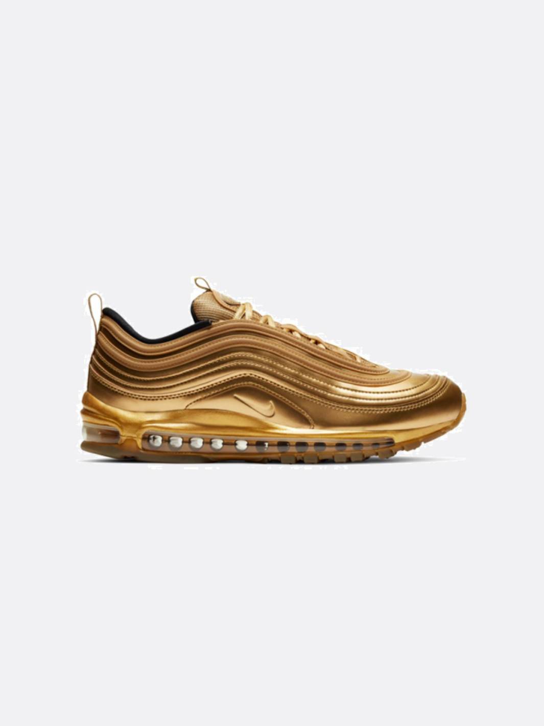 Nike Men Air Max 97 Metallic Gold/Black – Nohble - Main Image