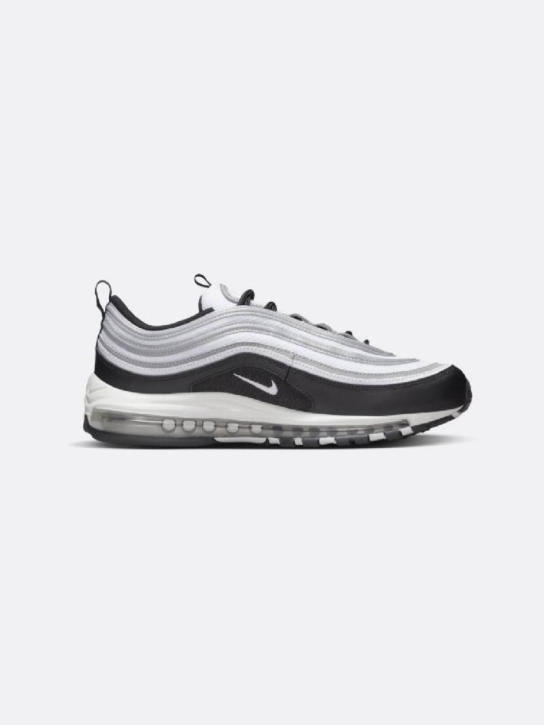 Nike Men Air Max 97 Black/White/Reflect Silver - Main Image