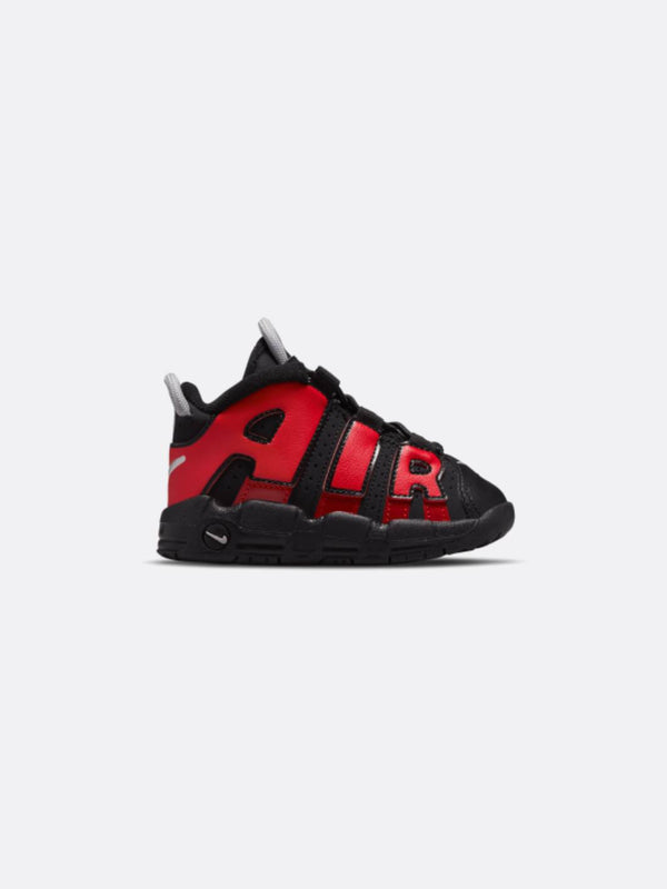 Nike - Boy - TD Air More Uptempo - Black/University Red