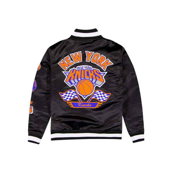 NEW ERA - Men - NY Knicks Rally Jacket - Black/Royal Blue/Orange