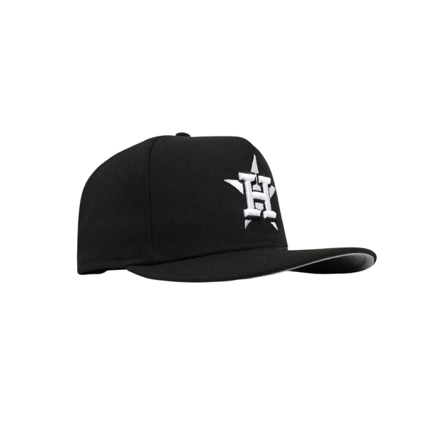 NEW ERA - Accessories - Houston Astros 950 A-Frame Snapback - Black/White