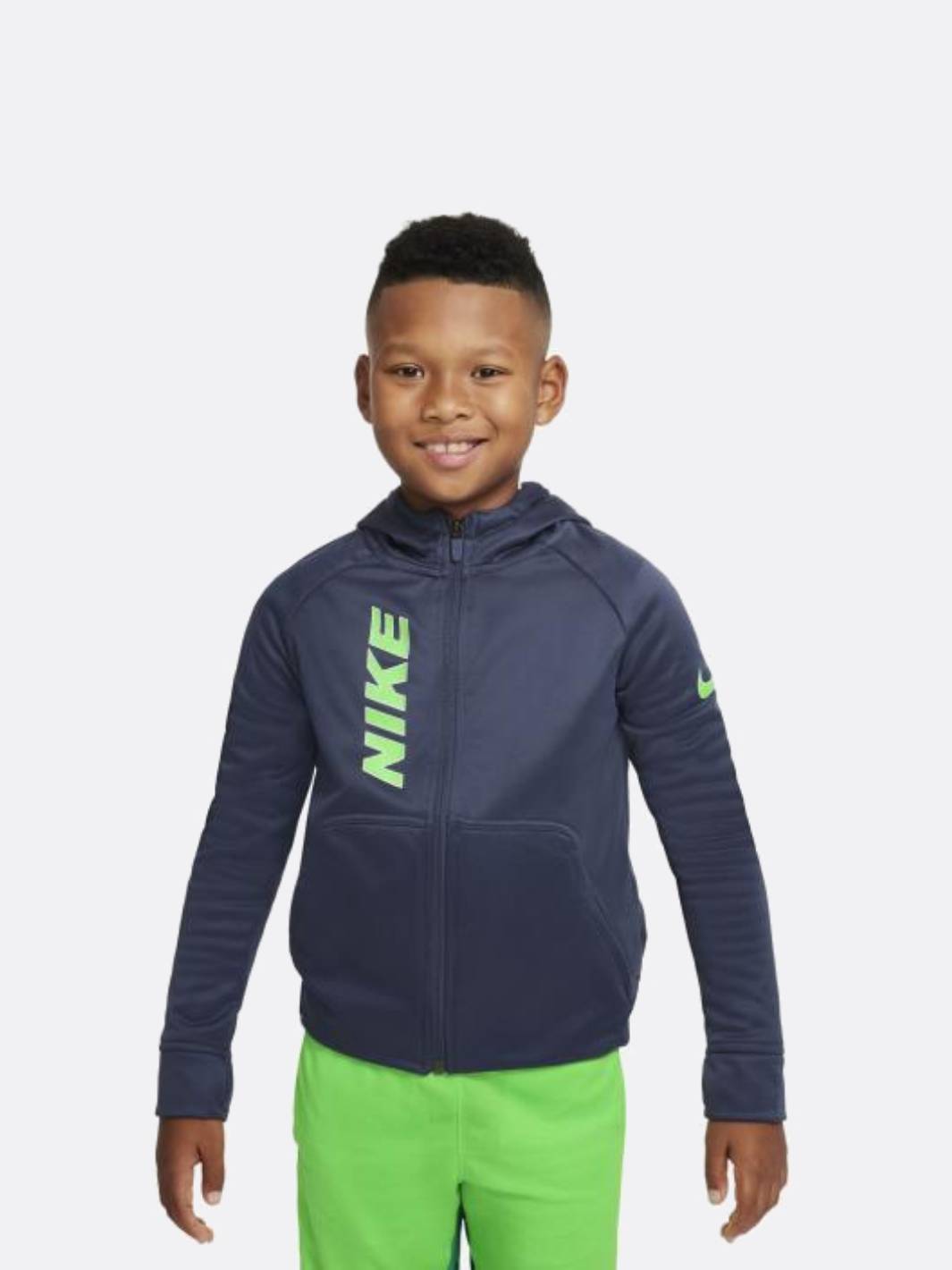 Nike Boy - Therma Fit Full-Zip - Thunder Blue/White - Nohble