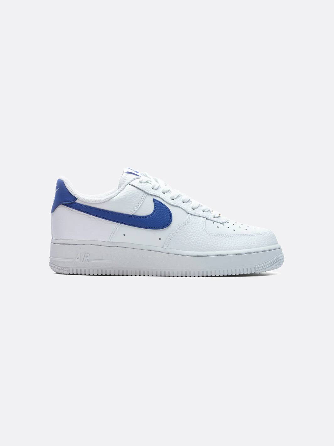 Nike Men Air Force '07 White/Game Royal/Pure Platinum – Nohble