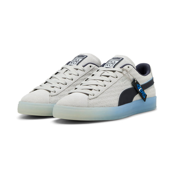 PUMA - Men -  Playstation Suede - Glacial Gray/Navy - Release