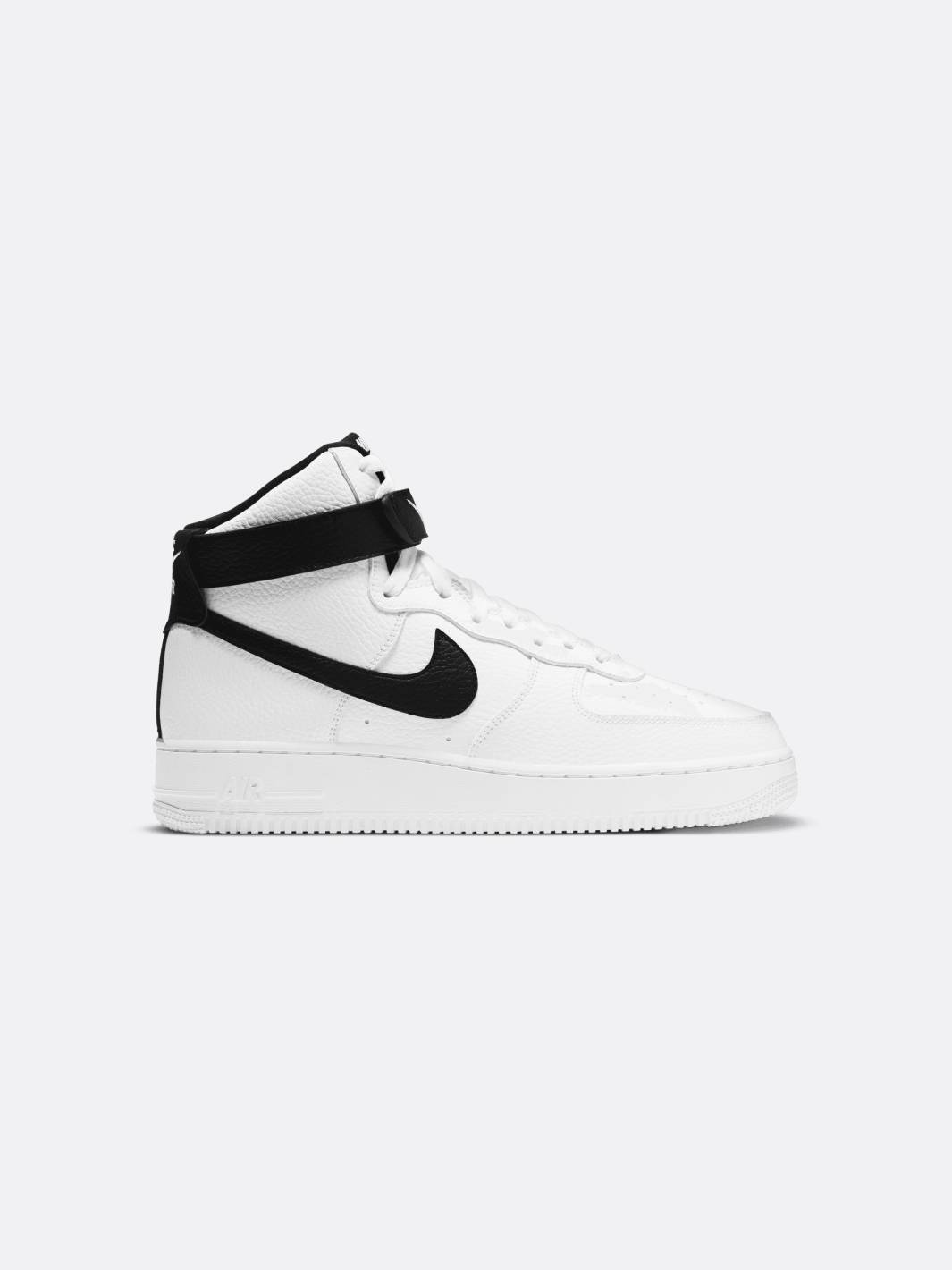 Nike Men Air Force '07 High White/Black – Nohble