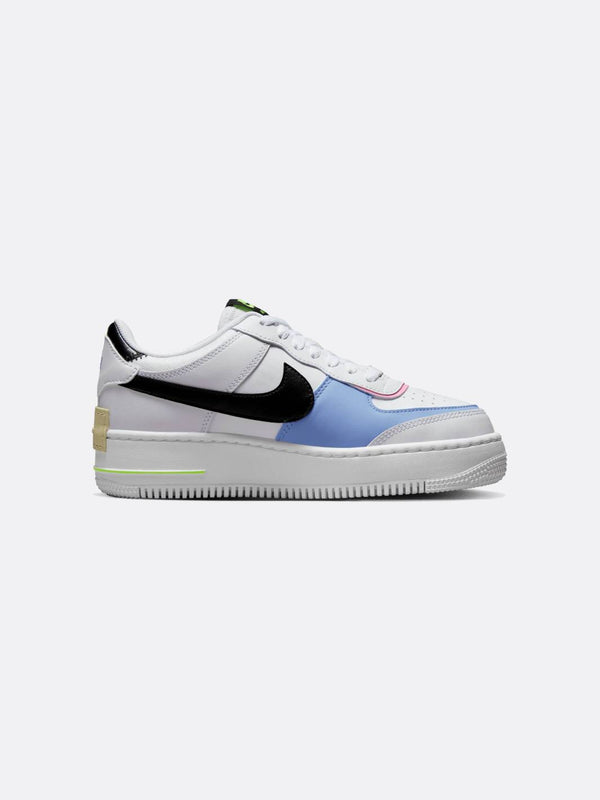 Nike - Women - Air Force 1 Shadow - White/Black/Team Gold