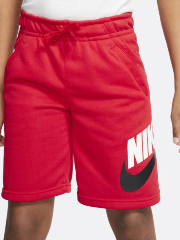 Nike - Boy - Club Fleece Short - University Red