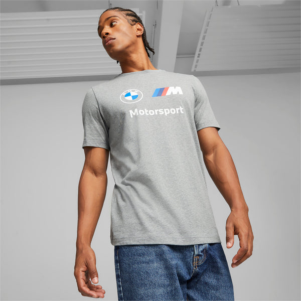 PUMA - Men - BMW MMS ESS LOGO TEE - Gray Heather