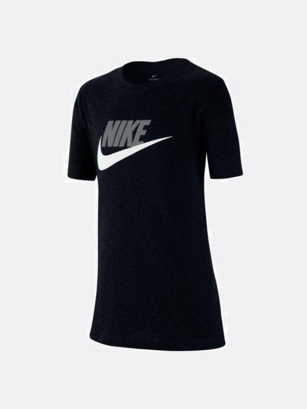 Nike - Boy - Core Futura Tee - Black/Grey/White