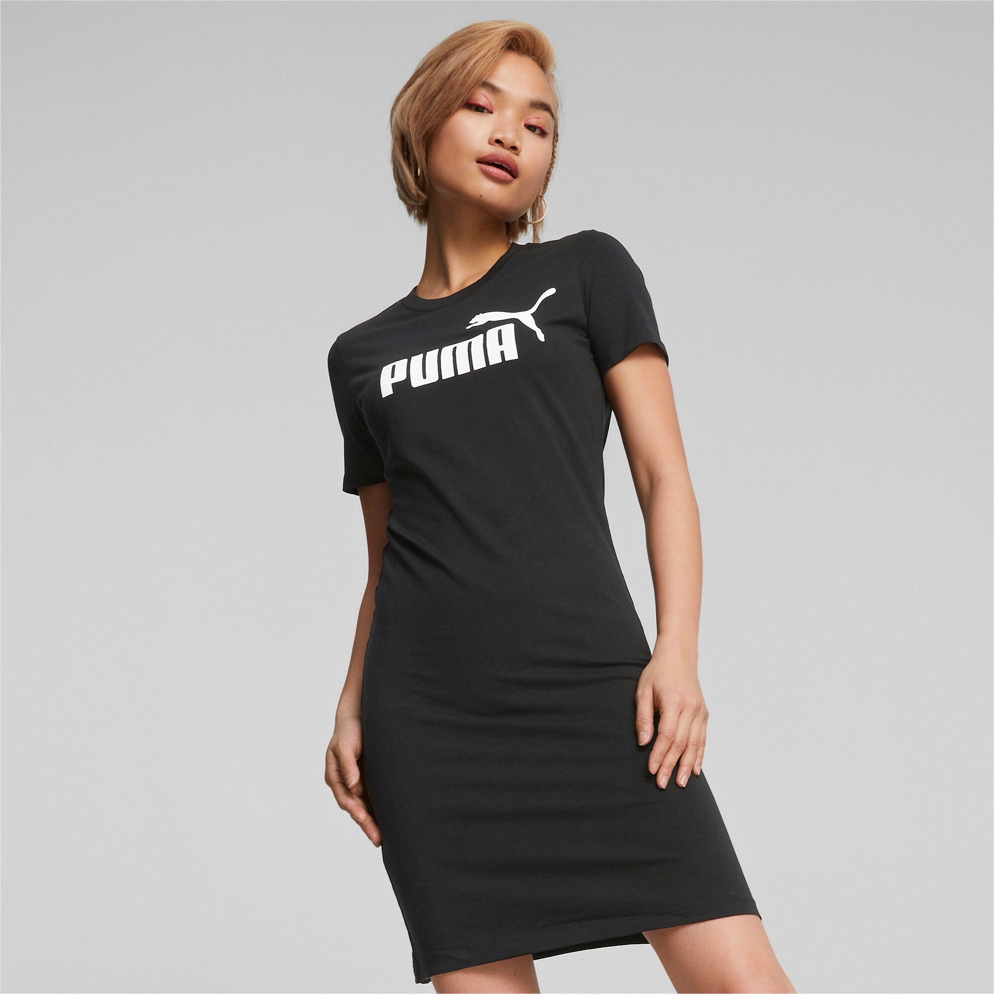 puma dress for ladies - Women - ESS Slim Tee Size:16–16.5 Neck – 34/35 Sleeve Stars Align Mini Dress long walks neckline: collar