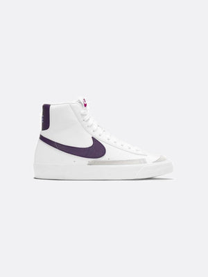 Nike - Boy - GS Blazer Mid 77 - White/Eggplant
