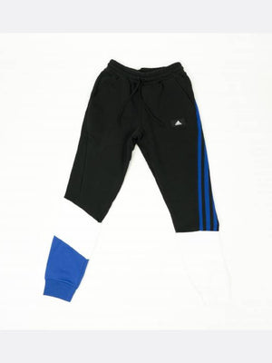 adidas - Men - Sportswear Colorblock Pant - Black/Bold Blue