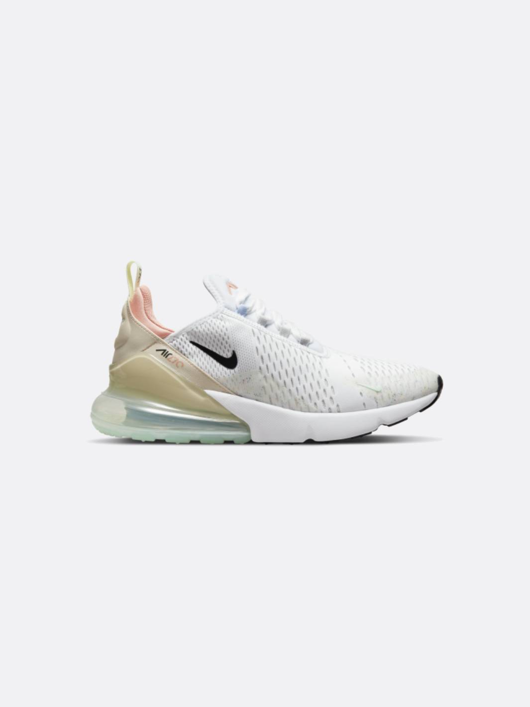 Nike Men Air Max 270 White/Sanddrift – Nohble