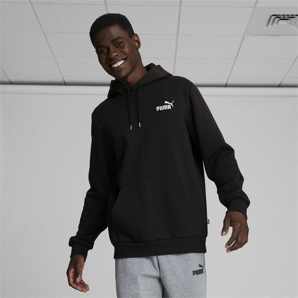 PUMA - Men - ESS+ Logo Pullover Hoodie - Black