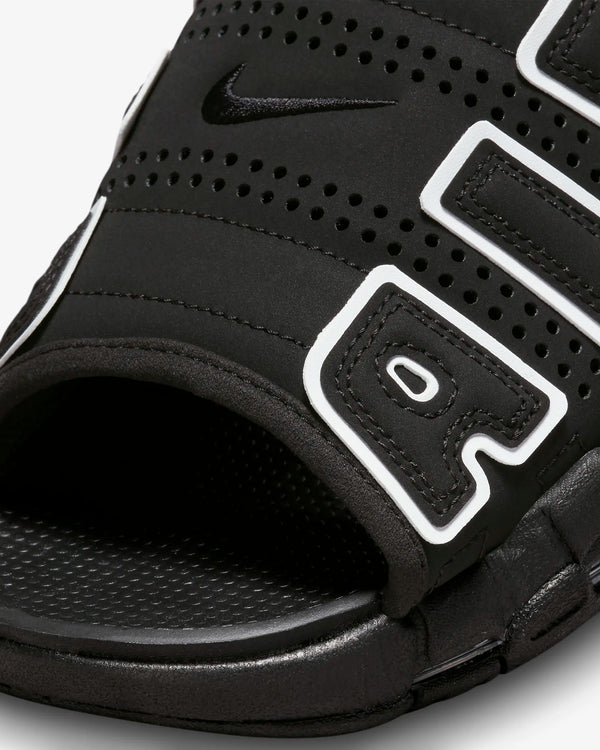 Nike - Men - Air More Uptempo Slide - Black/White