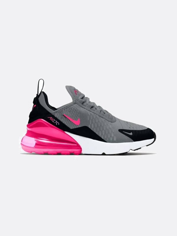 Nike - Boy - GS Air Max 270 - Smoke Grey/Hyper Pink/Black/White