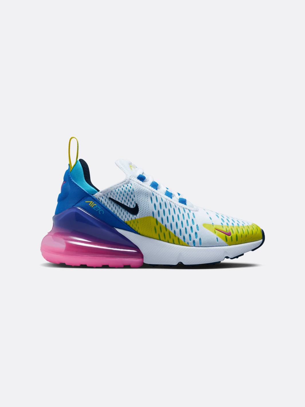 Nike Girl GS Air Max 270 White/Black/Hyper Royal – Nohble