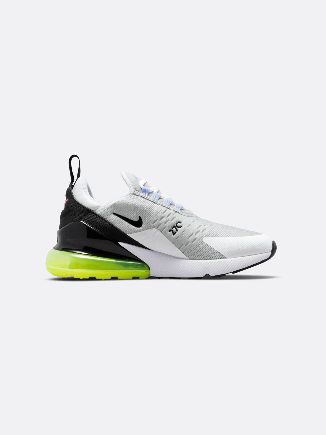 Nike Women Air Max 270 Pure Platinum/Black/Volt – Nohble