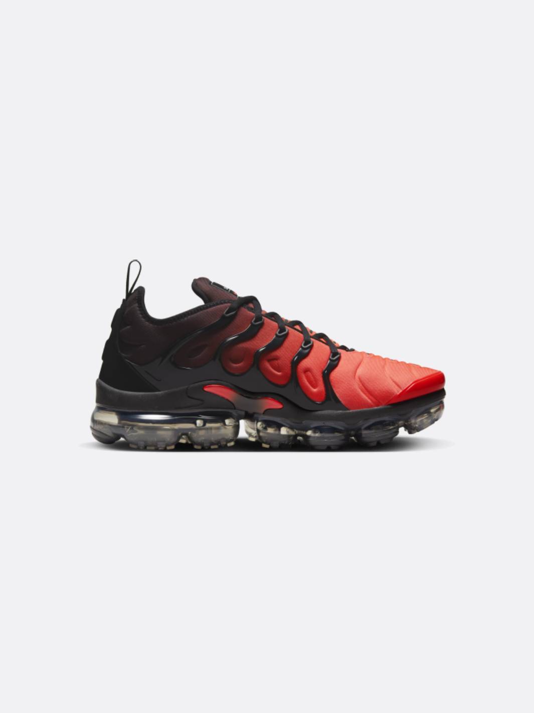 Nike Men Air Vapormax Plus Black/Bright Crimson/White – Nohble