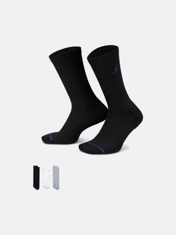 Jordan - Accessories - Dri-Fit Crew Sock (3 Pack) - Black