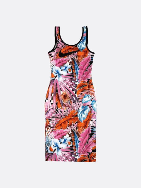 Nike - Women - NSW Hyper Femme Dress - Laser Fuchsia/Black