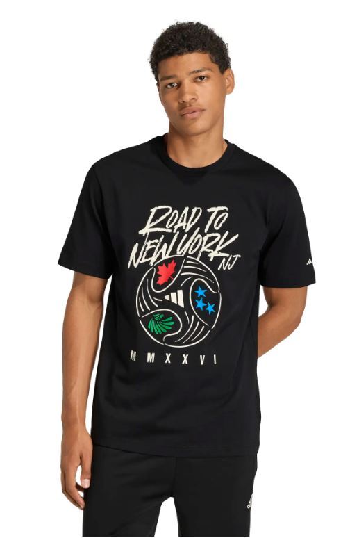 adidas - Men - FIFA World Cup Graphic Tee - Black