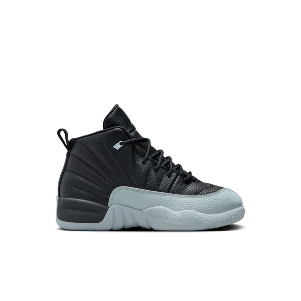 Jordan - Boy - PS Jordan 12 Retro - Black/Wolf Grey/White