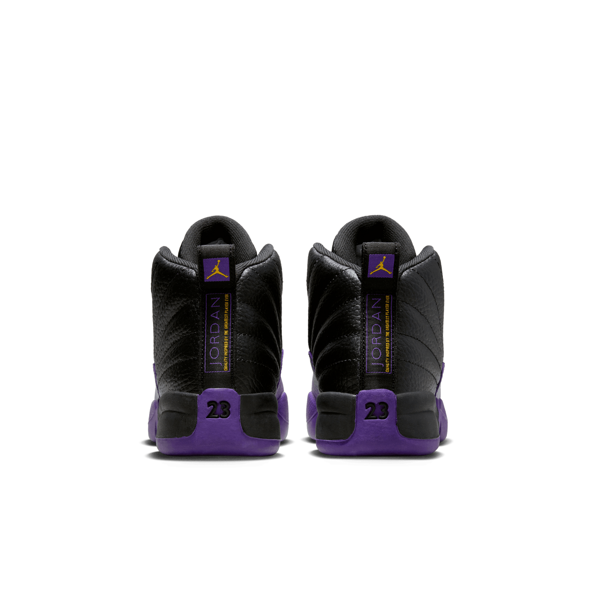 Jordan 23 black and on sale purple