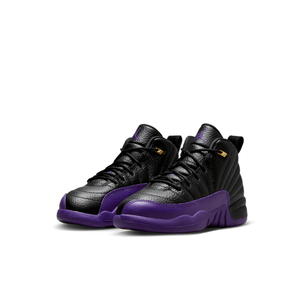 Jordan - Boy - PS Retro 12 - Black/Purple/Metallic Gold