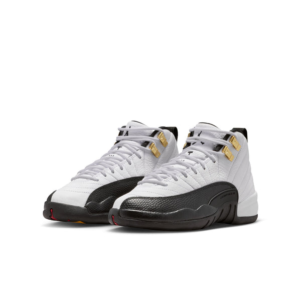 Jordan - Boy - GS Retro 12 - White/Black/Taxi