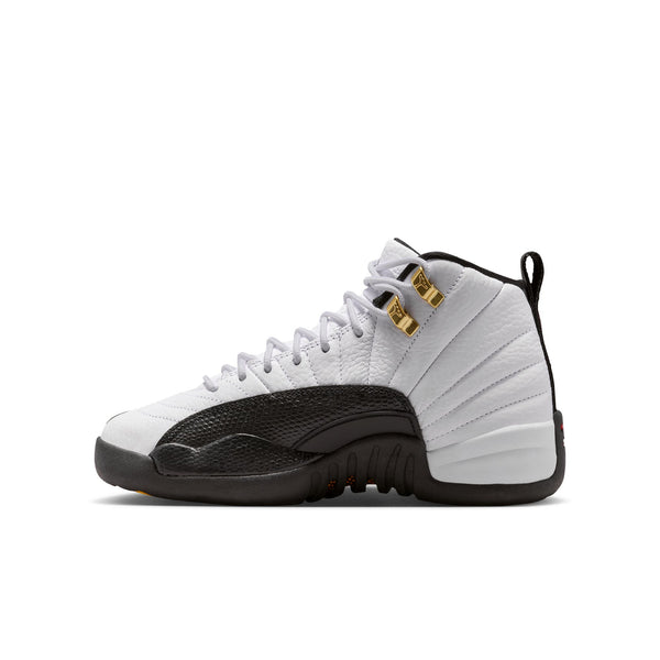 Jordan - Boy - GS Retro 12 - White/Black/Taxi