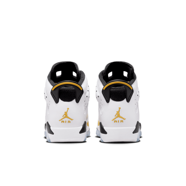 Jordan - Boy - GS Retro 6 - White/Yellow Ochre/Black