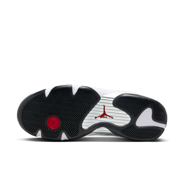 Jordan - Boy - GS Air Jordan 14 Retro - White/Varsity Red/Black/Metallic Silver