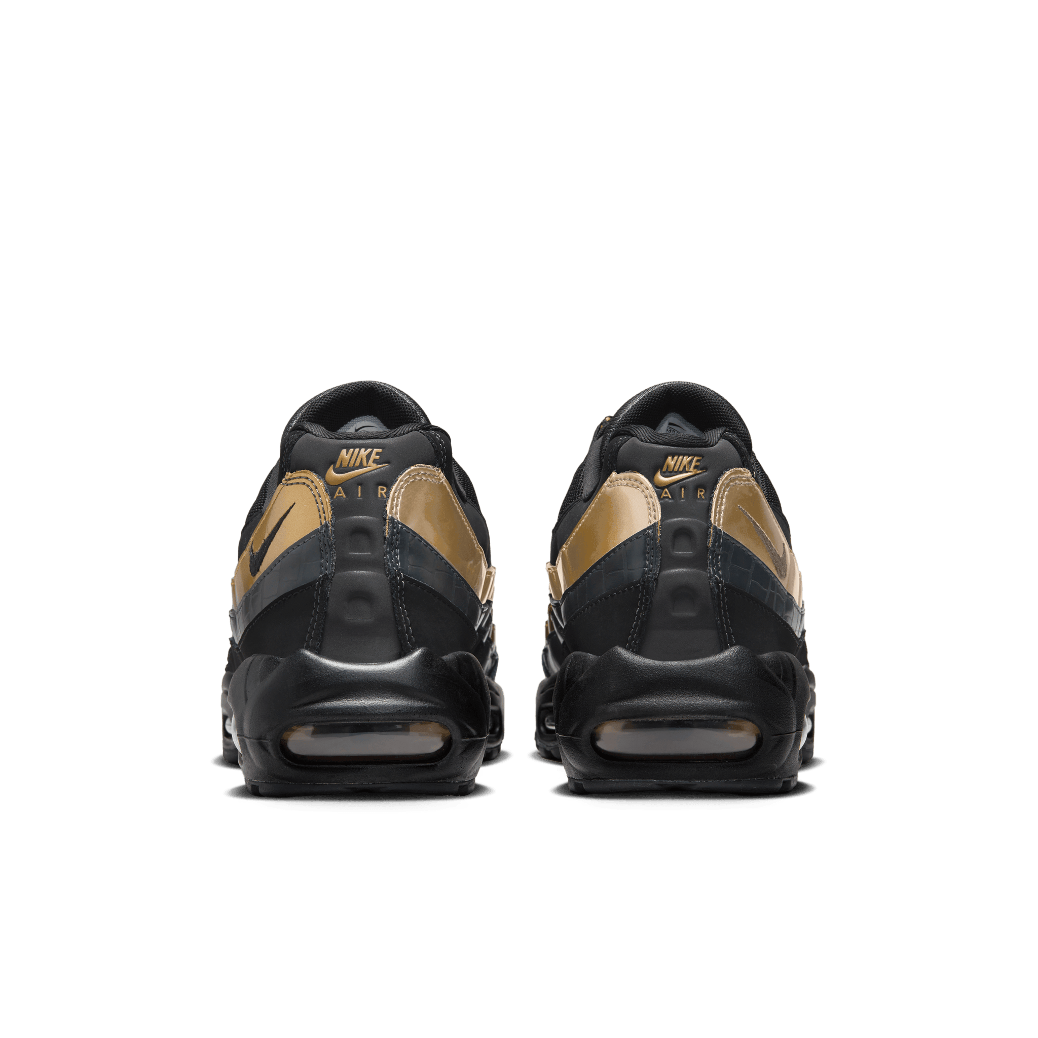 Air max 90s black 2025 and gold
