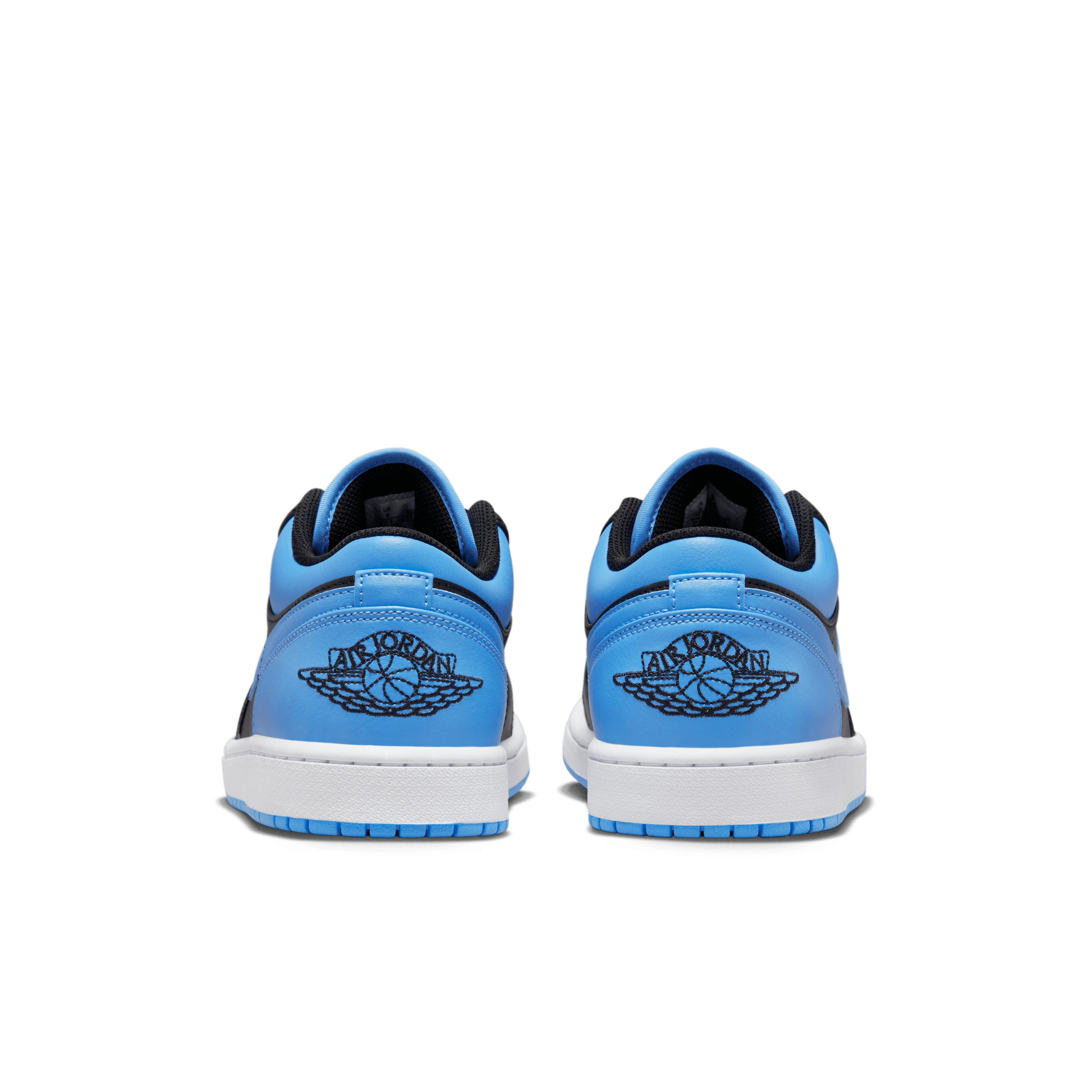 Jordan - Men - Air Jordan 1 Low - Black/University Blue Jordan - Men - Air Jordan 1 Low - Black/University Blue