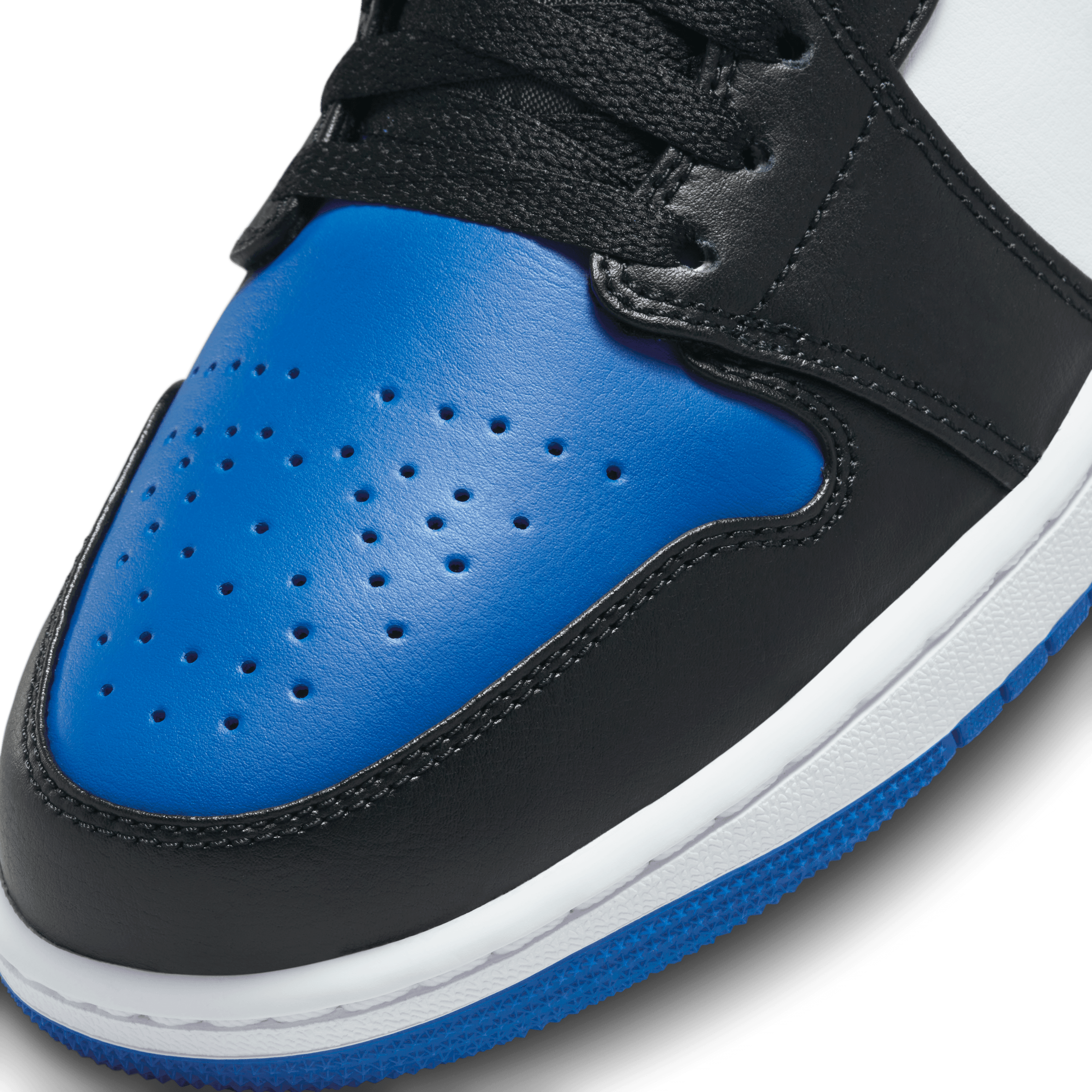 Blue and white jordans top mens