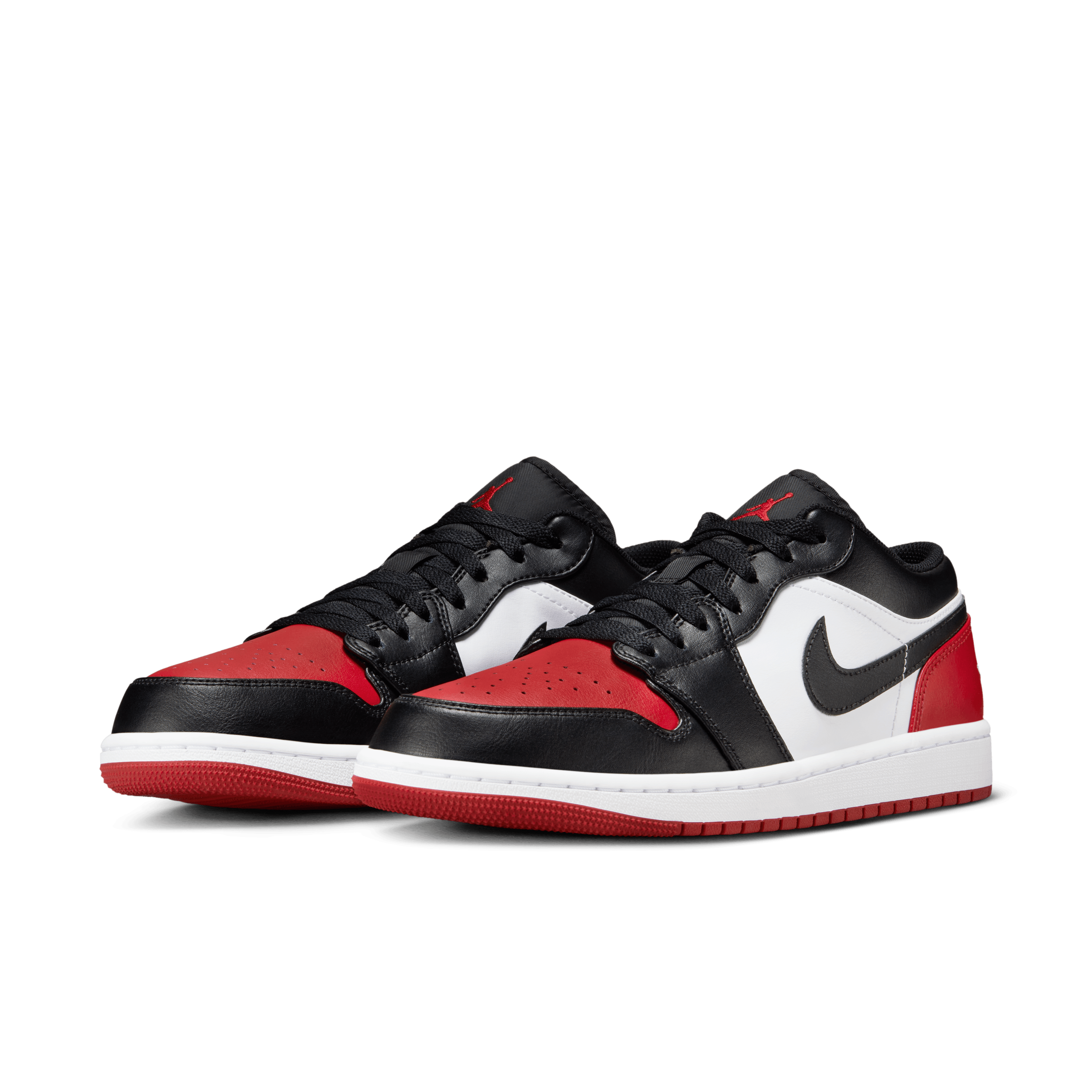 Jordan - Men - Air Jordan 1 Low - White/Black/Varsity Red – Nohble Jordan - Men - Air Jordan 1 Low - White/Black/Varsity Red – Nohble