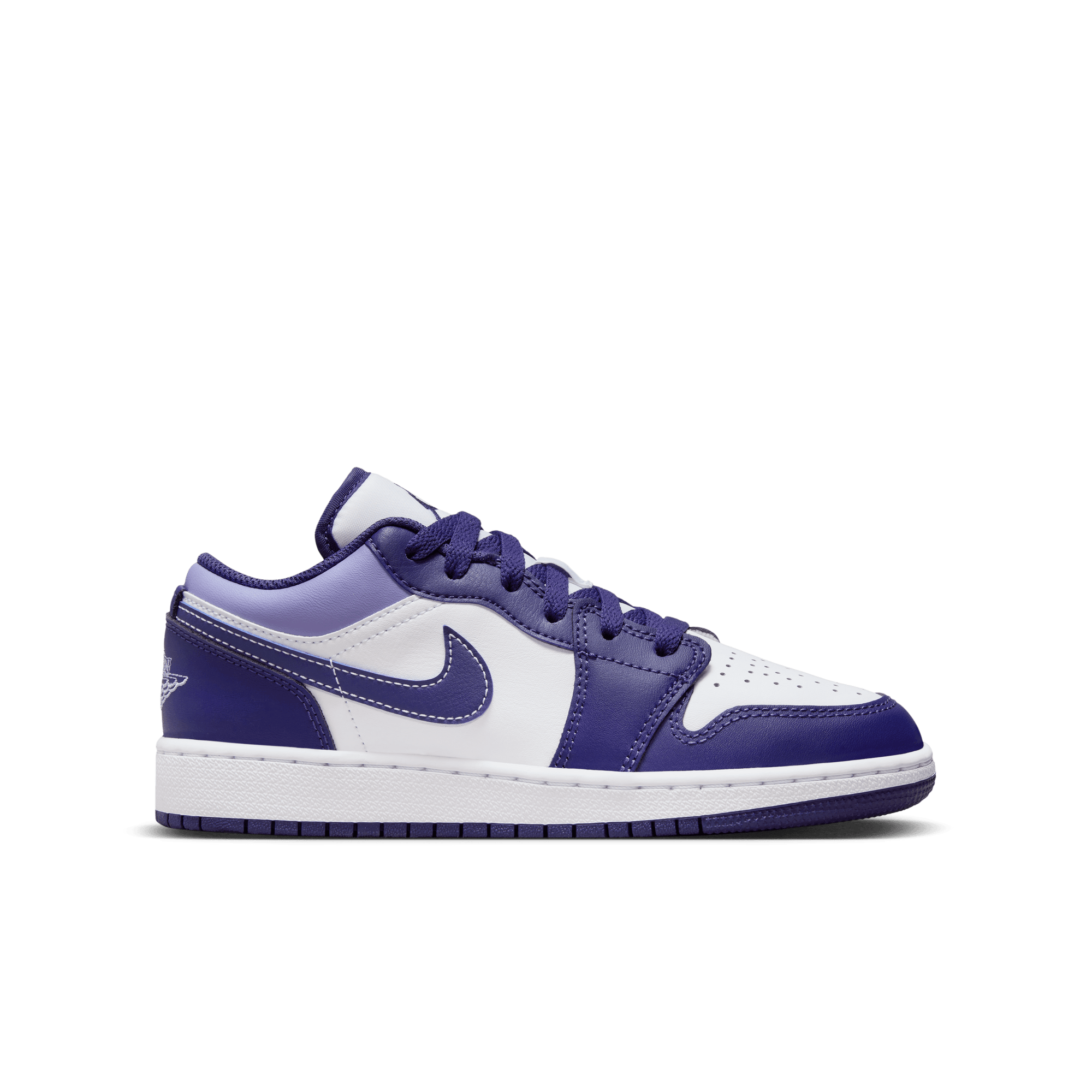 purple jordan 1 low