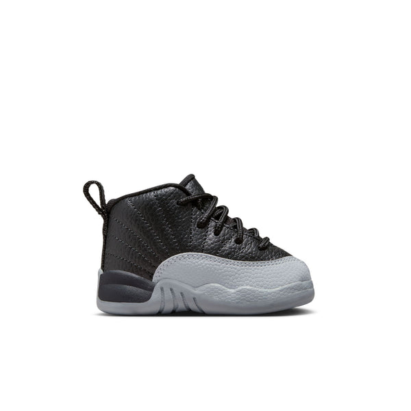 Jordan - Boy - TD Jordan 12 Retro - Black/Wolf Grey/White