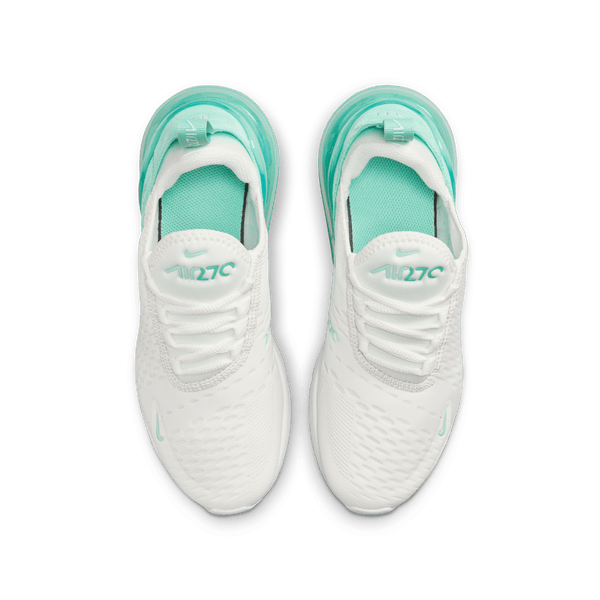 Nike - Boy - GS Air Max 270  - Summit White/Emerald