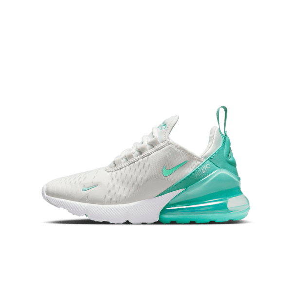 Nike - Boy - PS Air Max 270  - Summit White/Emerald