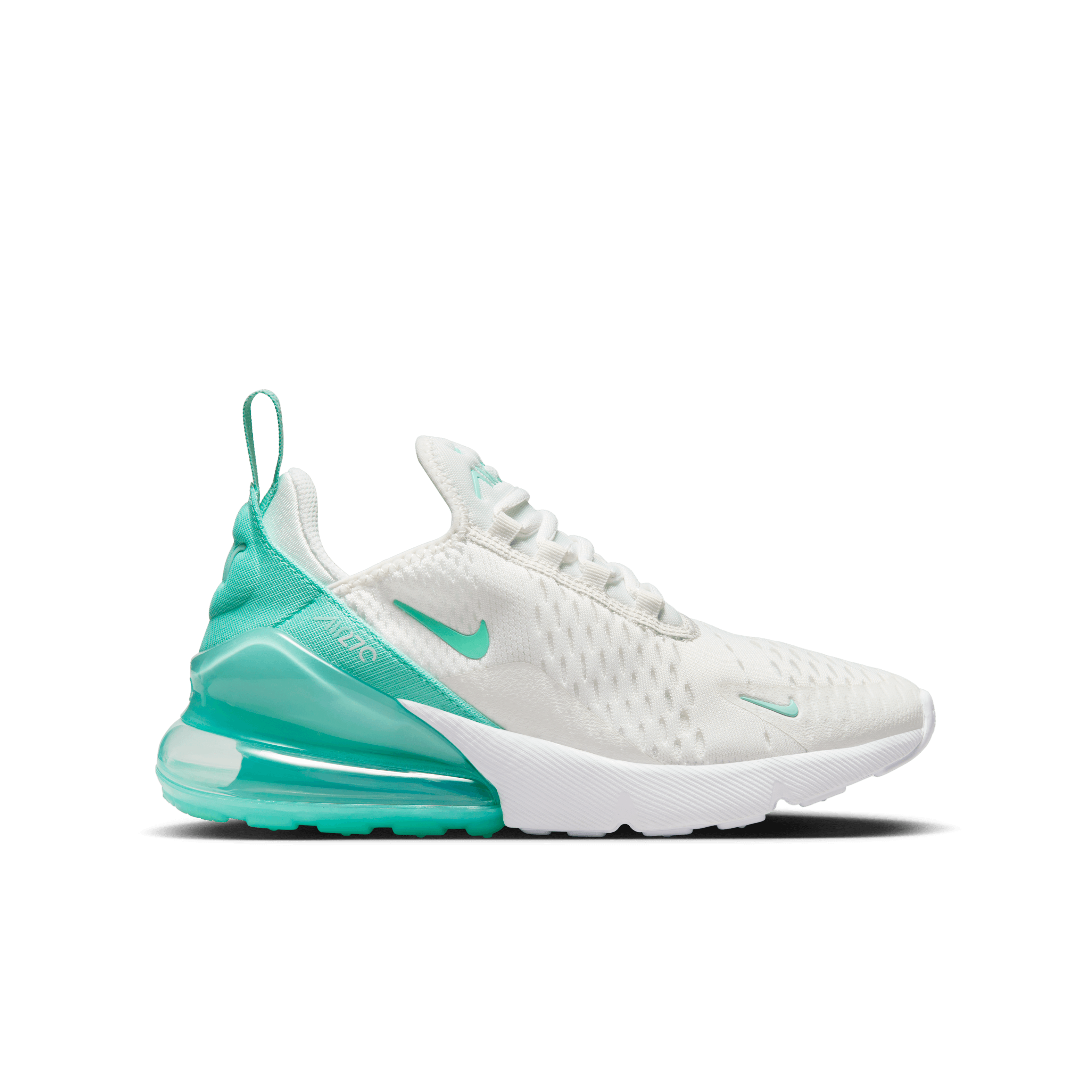 Nike Boy PS Air Max 270 Summit White Emerald Nohble