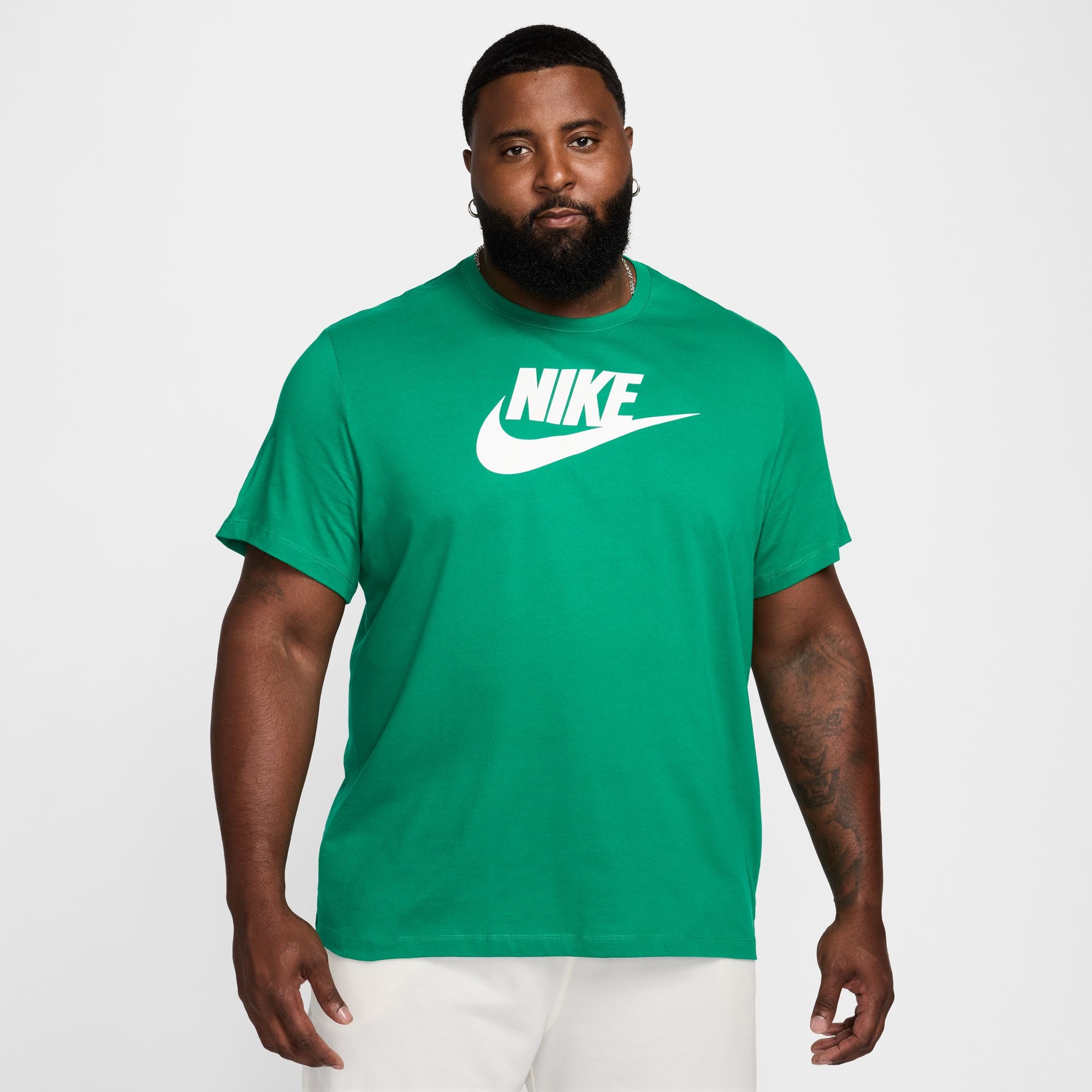 Nike Men Icon Futura Classic Tee Malachite - Main Image