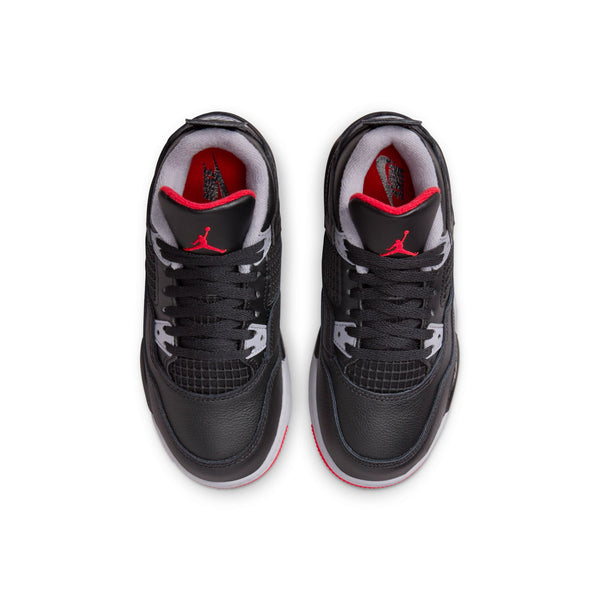 Jordan - Boy - PS Retro 4 - Black/Fire Red/Cement Grey