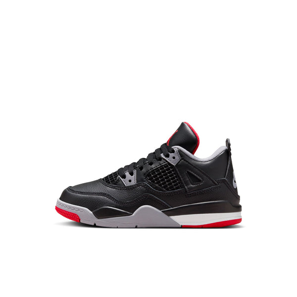 Jordan - Boy - PS Retro 4 - Black/Fire Red/Cement Grey