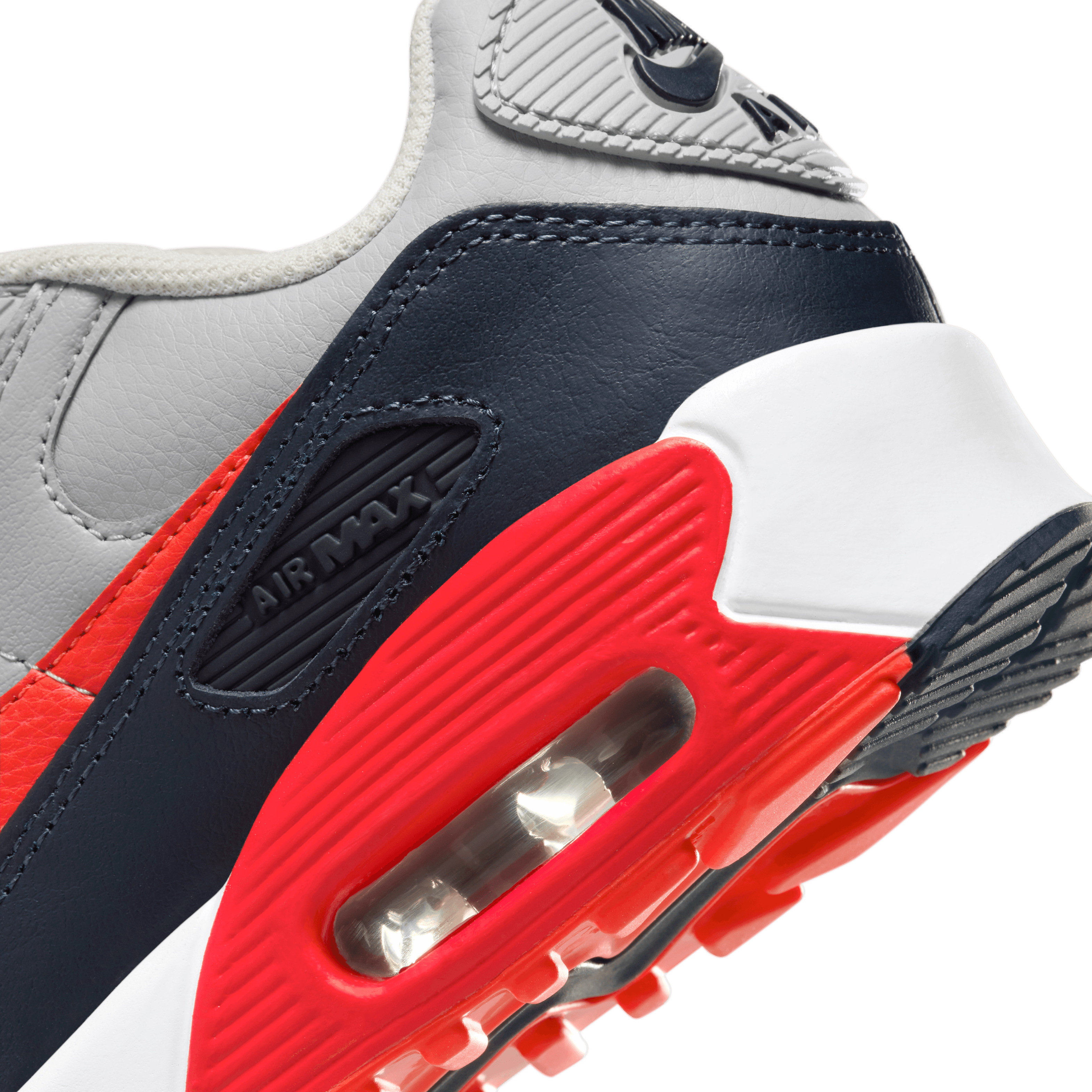 Nike - Unisex - GS Air Max 90 LTR - Smoke Grey/Bright Nike - Unisex - GS Air Max 90 LTR - Smoke Grey/Bright