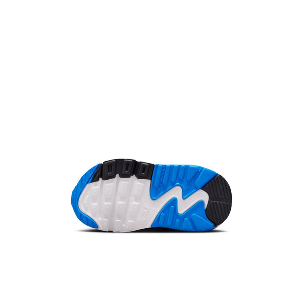 Nike - Boy - Nike Air Max 90 LTR - White/Black/Photo Blue/Platinum