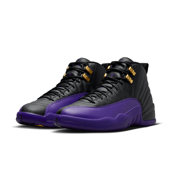 Jordan - Boy - GS Retro 12 - Black/Purple/Metallic Gold