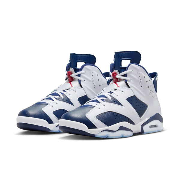 Jordan - Men - Retro 6 - White/Varsity Red/Midnight Navy