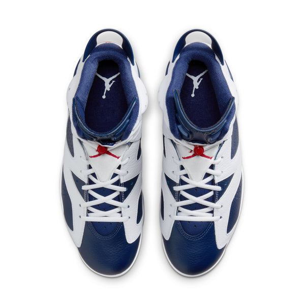 Jordan - Men - Retro 6 - White/Varsity Red/Midnight Navy